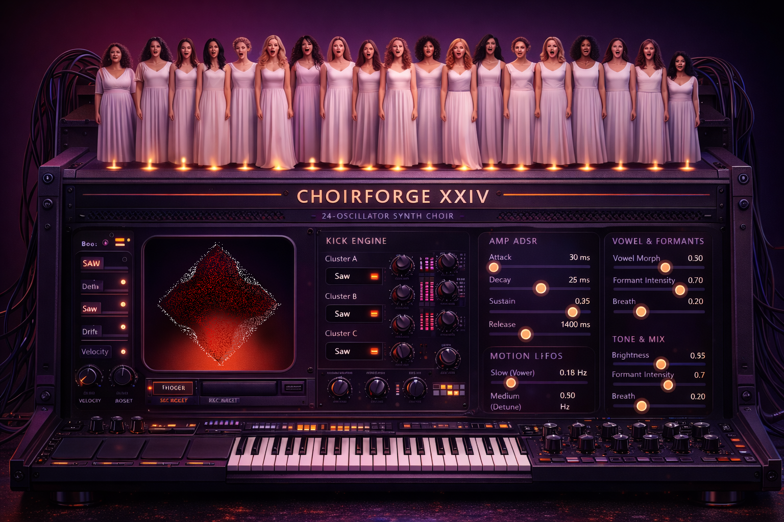 Choir forge XXIV